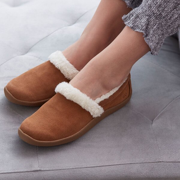 No. 21 Slipper Smooth Toe in Camel